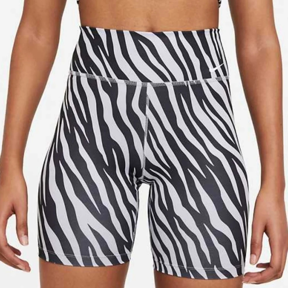 NWT Nike One Women's Zebra Printed Shorts XS
